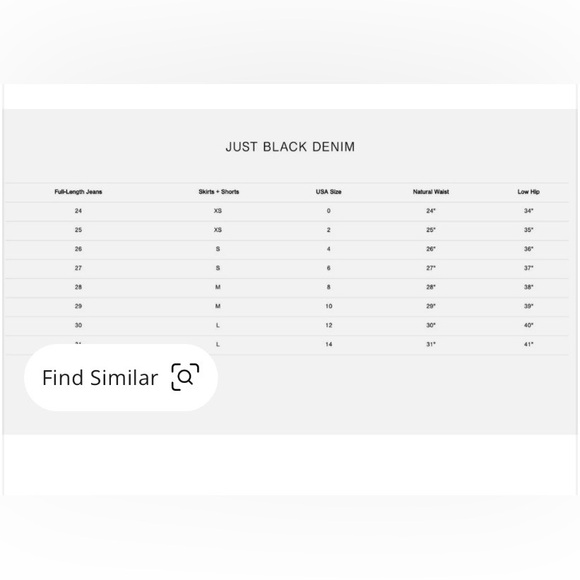 NWT Just Black Women's High Rise Utility Wide Leg - Off-White Jeans, Size 24 - Picture 7 of 7